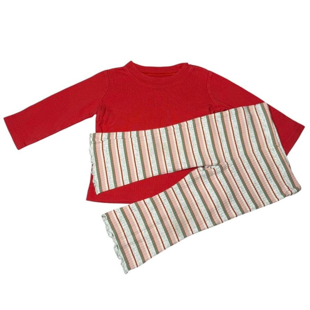 Carter's Matching Outfit Bundle Girls Red 12 Months